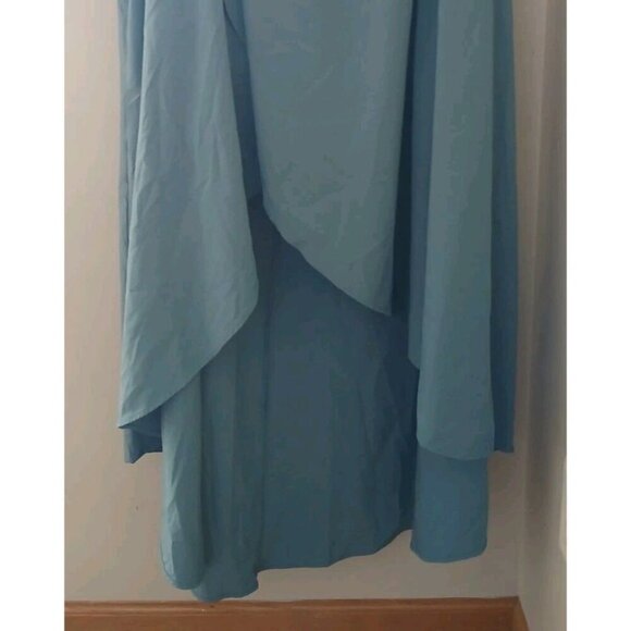 Halara Breezeful High Waisted Split 2-in-1 Flowy Maxi Skirt Size 3X Green - Picture 3 of 7